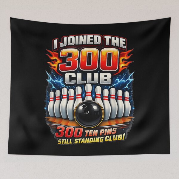 Item preview, I Joined 300 Club Ten Pins Still Standing Funny Bowling designed and sold by AmazingLoveArt.