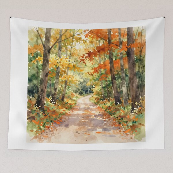 Item preview, Autumn forest scene  designed and sold by Chi261.