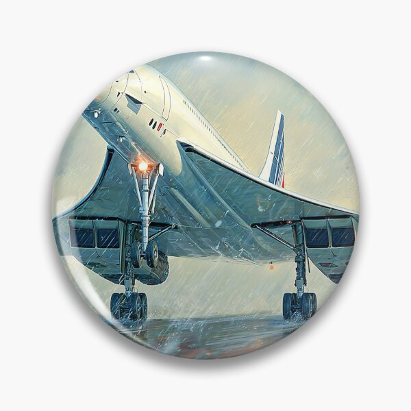 Item preview, Air France Concorde Takeoff in the Rain designed and sold by Skyframe Aviation.