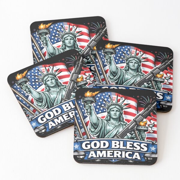 Item preview, American Patriot Series - God Bless America designed and sold by DrukNaStyl.