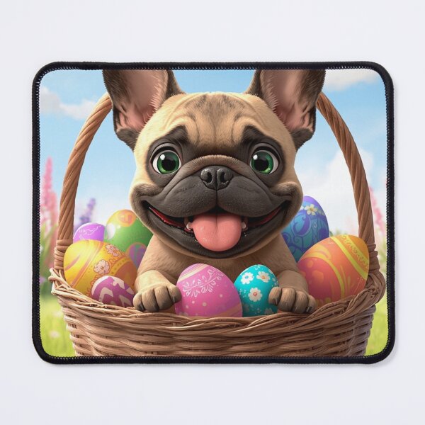 Item preview, Cute French Bulldog Easter Basket designed and sold by PixelVibe782.