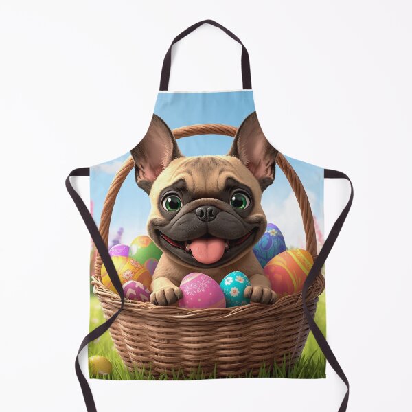 Item preview, Cute French Bulldog Easter Basket designed and sold by PixelVibe782.