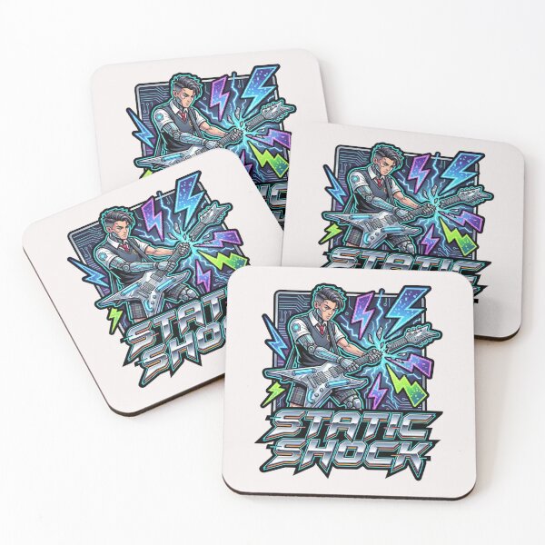 Item preview, Cyberpunk Y2K Rocker "Static Shock" Futuristic Bootleg Graphic designed and sold by benjyjump.