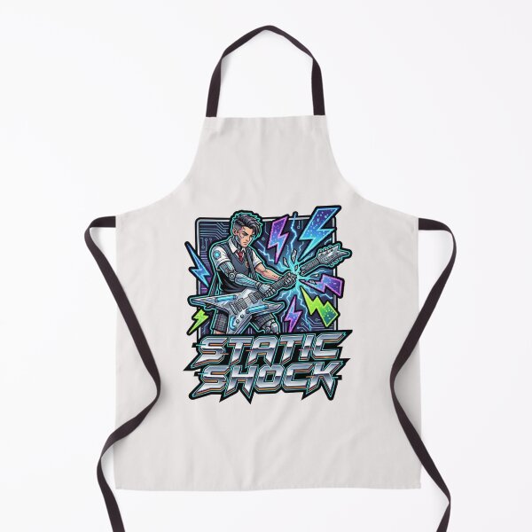 Item preview, Cyberpunk Y2K Rocker "Static Shock" Futuristic Bootleg Graphic designed and sold by benjyjump.