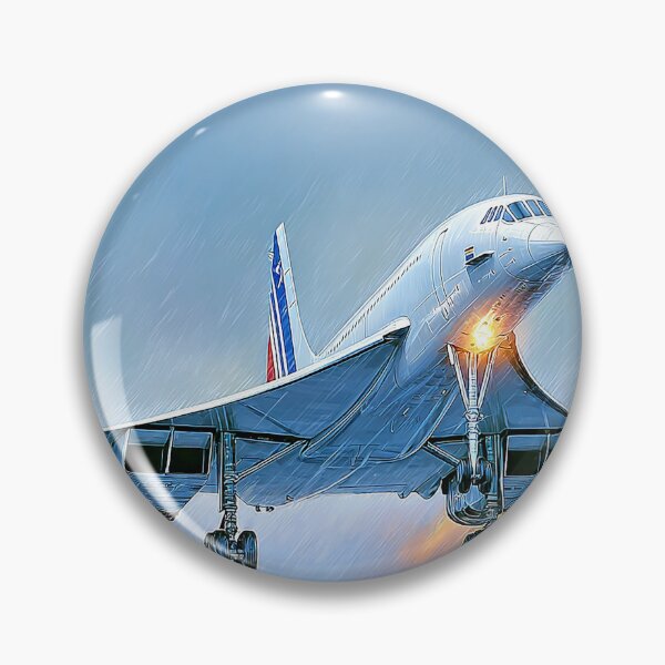 Item preview, Concorde Departure on a Stormy Runway designed and sold by Skyframe Aviation.