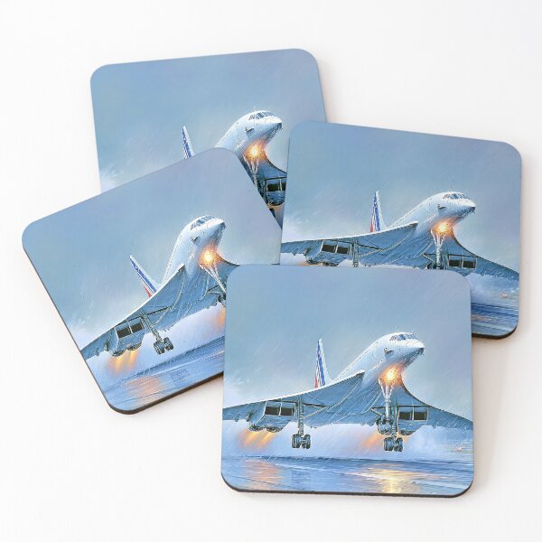 Item preview, Concorde Departure on a Stormy Runway designed and sold by Skyframe Aviation.