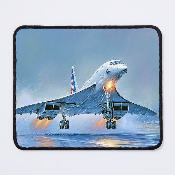 Item preview, Concorde Departure on a Stormy Runway designed and sold by Skyframe Aviation.