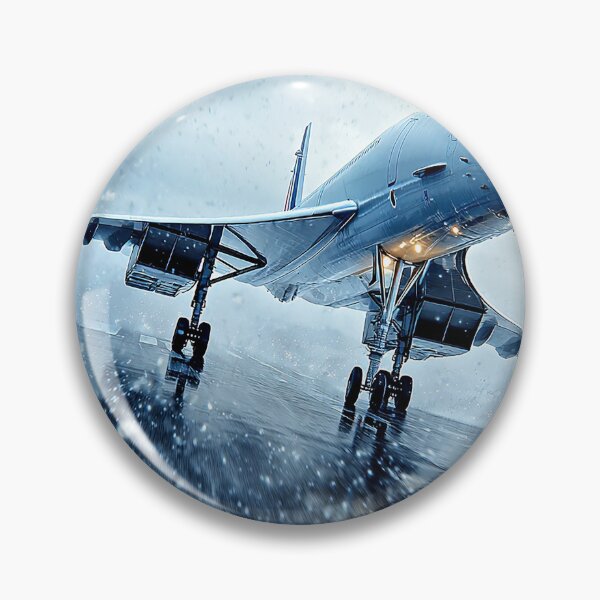 Item preview, Air France Concorde Powering Through Wet Skies designed and sold by Skyframe Aviation.