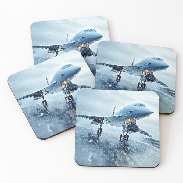 Item preview, Air France Concorde Powering Through Wet Skies designed and sold by Skyframe Aviation.