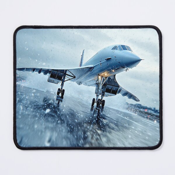 Item preview, Air France Concorde Powering Through Wet Skies designed and sold by Skyframe Aviation.