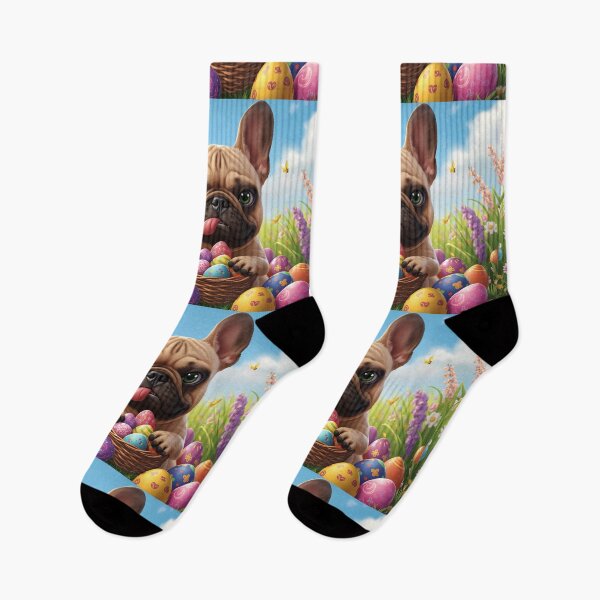 Item preview, Grumpy Cute French Bulldog Easter designed and sold by PixelVibe782.