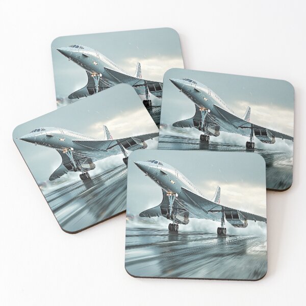 Item preview, Concorde Rising from a Rain-Soaked Runway designed and sold by Skyframe Aviation.