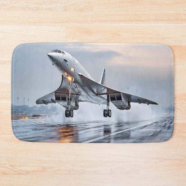 Item preview, Concorde Ignites Afterburners on Wet Tarmac designed and sold by Skyframe Aviation.