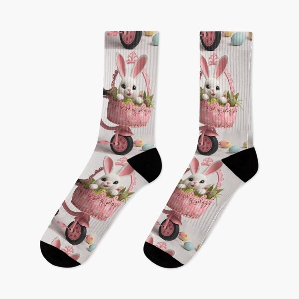 Item preview, Cute French Bulldog and Easter Bunny Ride designed and sold by PixelVibe782.