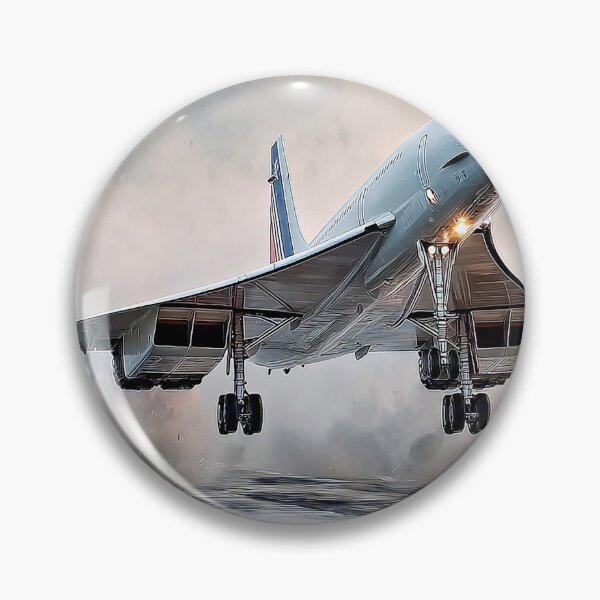Item preview, Rain-Drenched Concorde Takeoff Moment designed and sold by Skyframe Aviation.