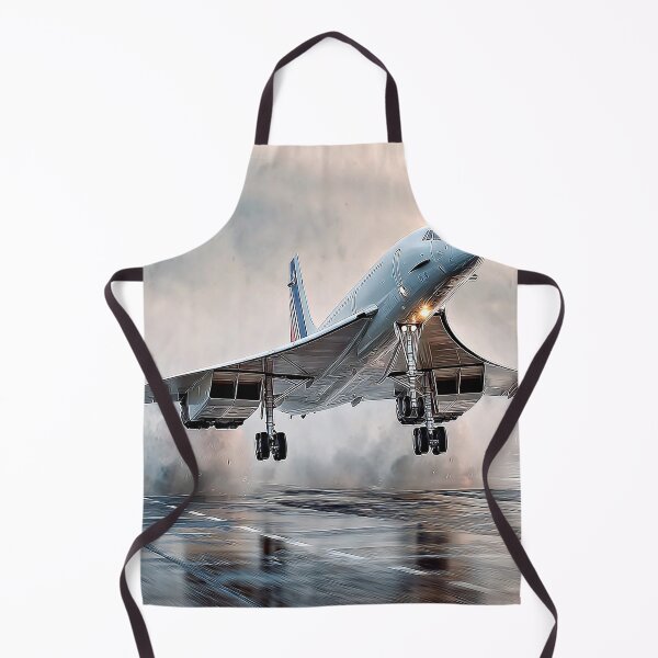 Item preview, Rain-Drenched Concorde Takeoff Moment designed and sold by Skyframe Aviation.