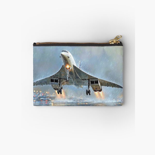 Item preview, Air France Supersonic Jet in the Rain designed and sold by Skyframe Aviation.