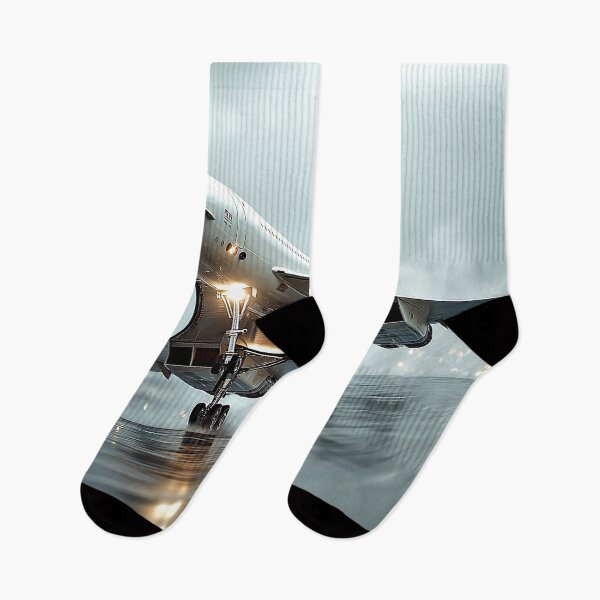 Item preview, Wet Runway Concorde Departure designed and sold by Skyframe Aviation.