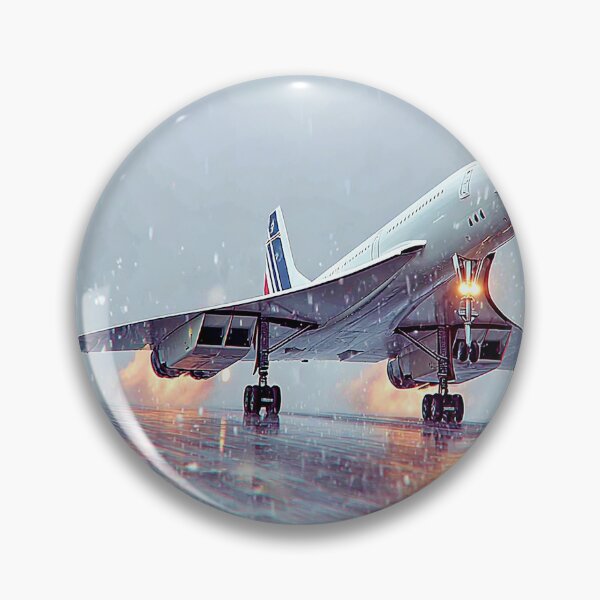 Item preview, Air France Concorde Breaking Through the Rain designed and sold by Skyframe Aviation.