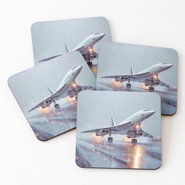 Item preview, Air France Concorde Breaking Through the Rain designed and sold by Skyframe Aviation.