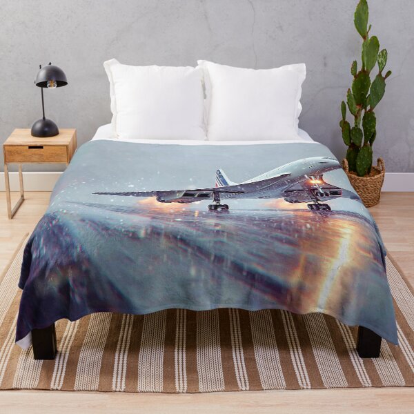 Item preview, Air France Concorde Breaking Through the Rain designed and sold by Skyframe Aviation.
