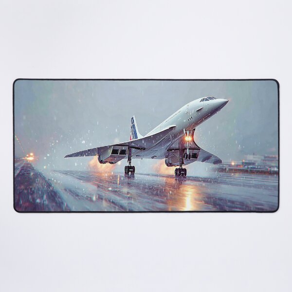 Item preview, Air France Concorde Breaking Through the Rain designed and sold by Skyframe Aviation.
