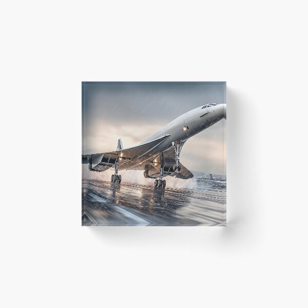 Item preview, Concorde Takeoff in Moody Weather designed and sold by Skyframe Aviation.