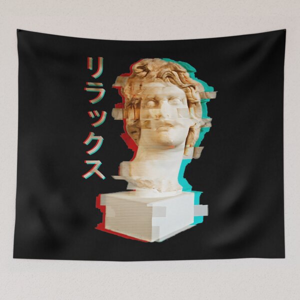 Item preview, Helios Vaporwave Greek Statue Glitch designed and sold by yqqrghdmzl33.