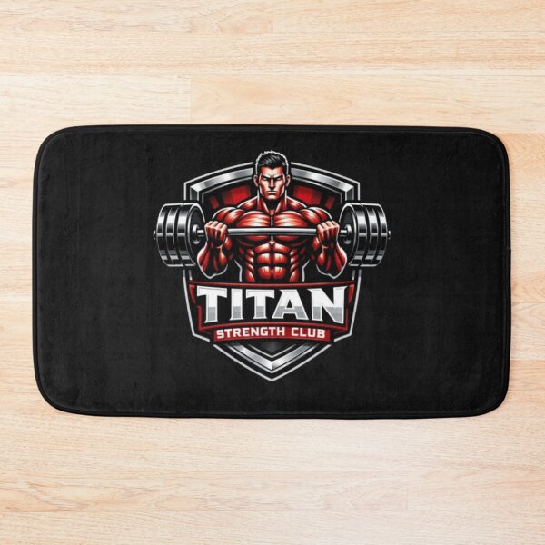 Item preview, Titan Strength Club Gym Shirt – Heavy Lifting Bodybuilding Power Tee designed and sold by wanado.