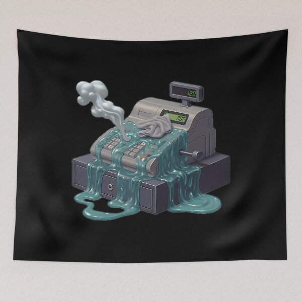 Item preview, Retro Cash Register Aesthetic Art designed and sold by yqqrghdmzl33.