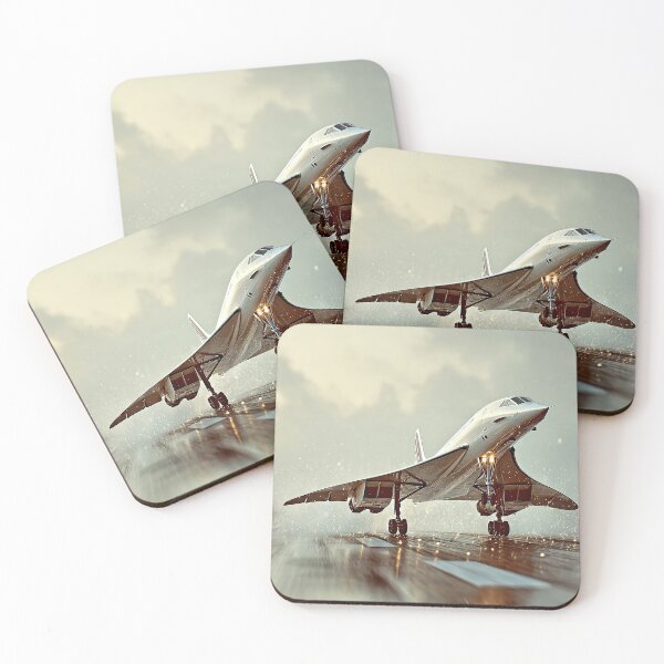 Item preview, Air France Concorde Climbing into Grey Skies designed and sold by Skyframe Aviation.