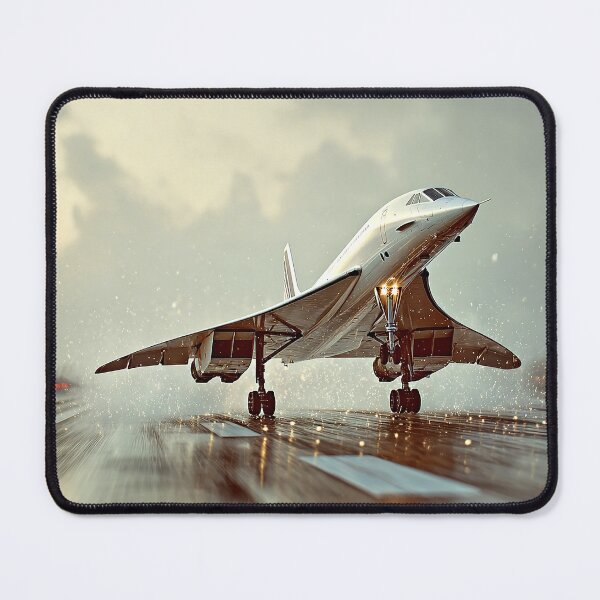 Item preview, Air France Concorde Climbing into Grey Skies designed and sold by Skyframe Aviation.