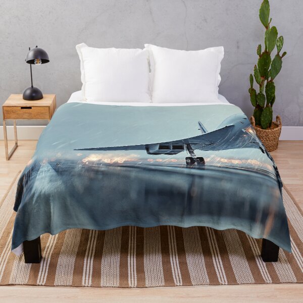 Item preview, Concorde Thundering Down a Wet Runway designed and sold by Skyframe Aviation.