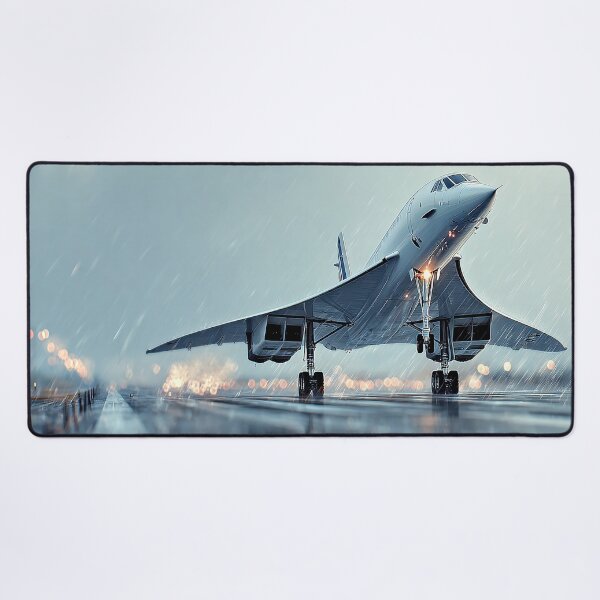 Item preview, Concorde Thundering Down a Wet Runway designed and sold by Skyframe Aviation.