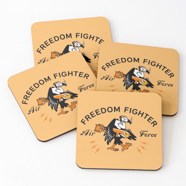 Item preview, Freedom Fighter - Air Force Squadron patch inspired designed and sold by Corinne Alexa Jackson.