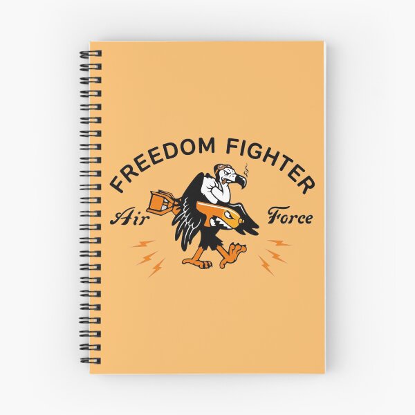 Item preview, Freedom Fighter - Air Force Squadron patch inspired designed and sold by Corinne Alexa Jackson.