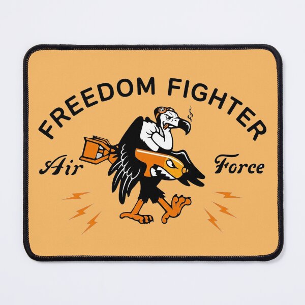 Item preview, Freedom Fighter - Air Force Squadron patch inspired designed and sold by Corinne Alexa Jackson.