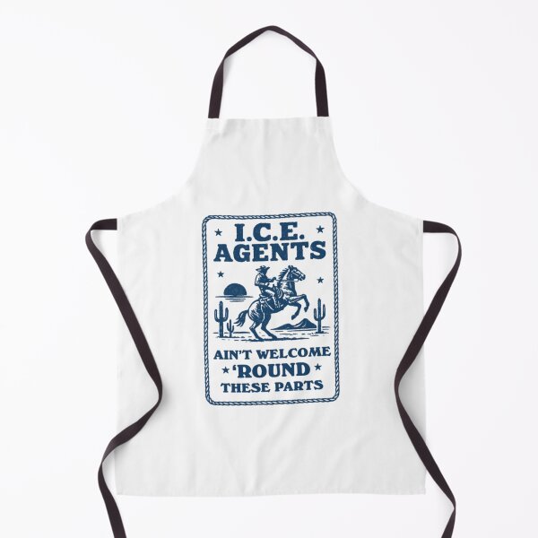 Item preview, Anti ICE Agents Vintage Cowboy Western Political Leftist Anti Deportation designed and sold by GesanoSchuza.