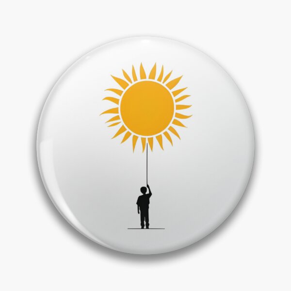 Item preview, Boy Holding the Sun Minimalist Line Art designed and sold by AlxVel.