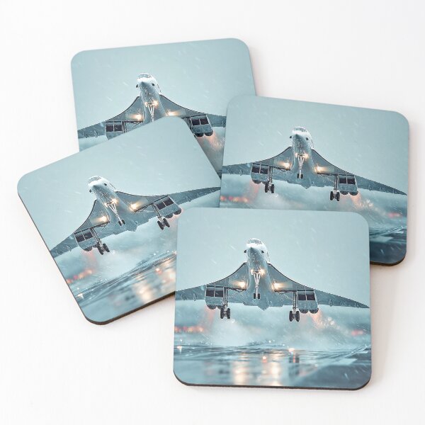 Item preview, Air France Concorde in Atmospheric Rain designed and sold by Skyframe Aviation.
