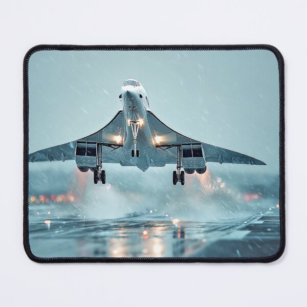 Item preview, Air France Concorde in Atmospheric Rain designed and sold by Skyframe Aviation.
