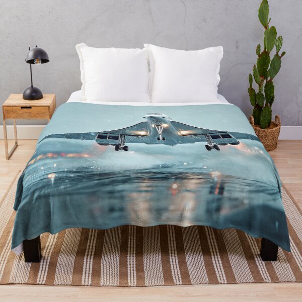 Item preview, Air France Concorde in Atmospheric Rain designed and sold by Skyframe Aviation.