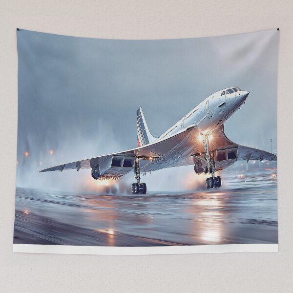 Item preview, Concorde Takeoff with Runway Reflections designed and sold by Skyframe Aviation.