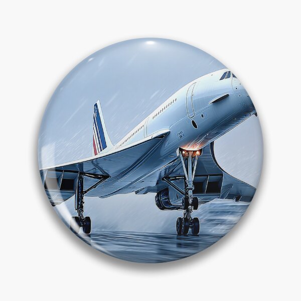 Item preview, Storm-Lit Concorde Departure designed and sold by Skyframe Aviation.
