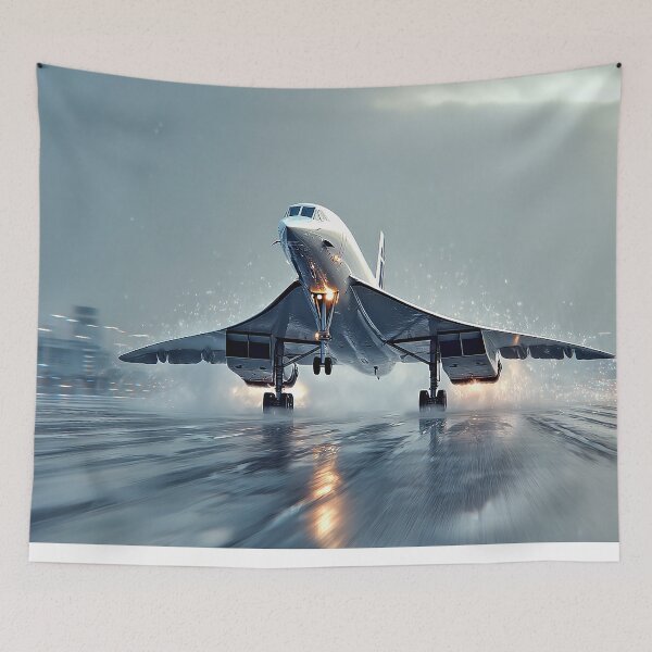 Item preview, Air France Concorde Battling the Elements designed and sold by Skyframe Aviation.