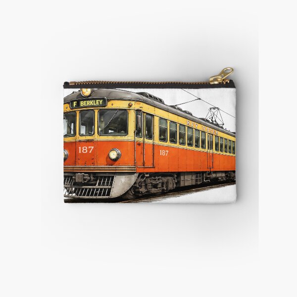 Item preview, Key Route F Line Train: Celebrate East Bay transit history in timeless retro style. designed and sold by PIXEL POP DESIGNS - Beyond the Norm!.