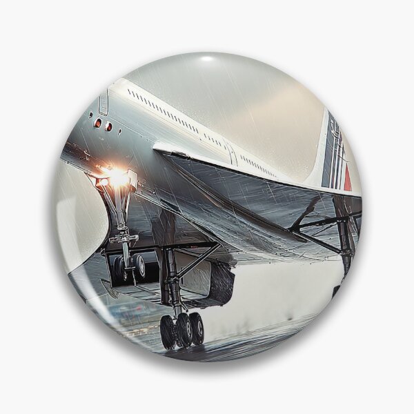 Item preview, Air France Concorde on a Rainy Morning designed and sold by Skyframe Aviation.