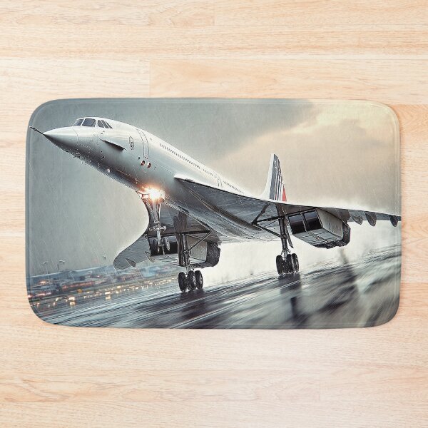 Item preview, Air France Concorde on a Rainy Morning designed and sold by Skyframe Aviation.