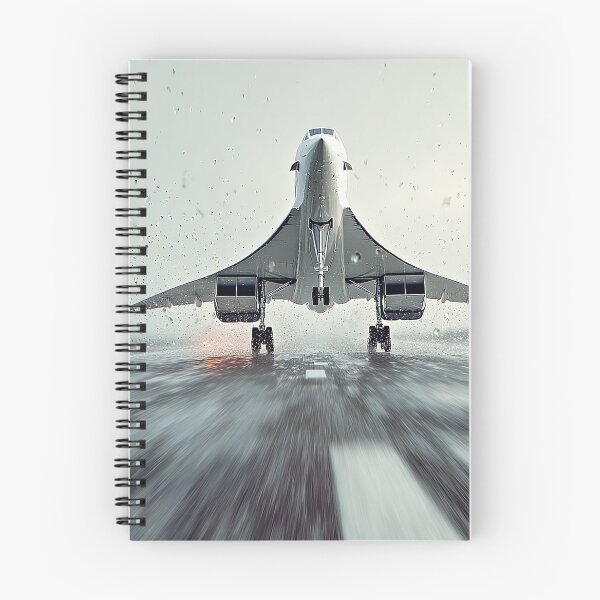 Item preview, Concorde Accelerating Through Rain Spray designed and sold by Skyframe Aviation.