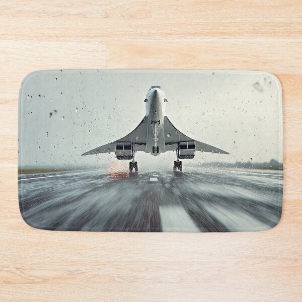 Item preview, Concorde Accelerating Through Rain Spray designed and sold by Skyframe Aviation.